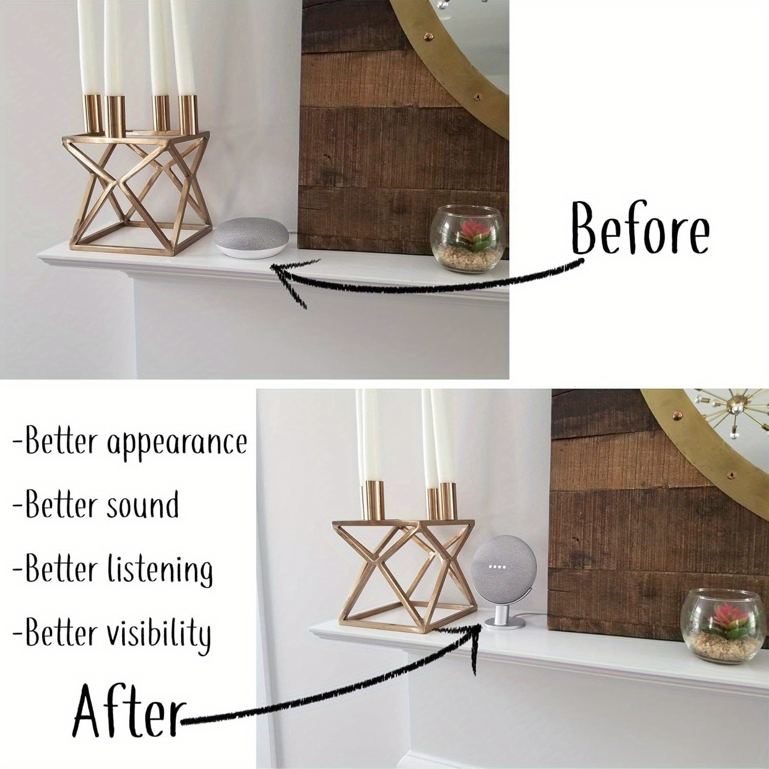 Mini Smart Speaker Display Sta - Google Speaker Nest Mini review and price