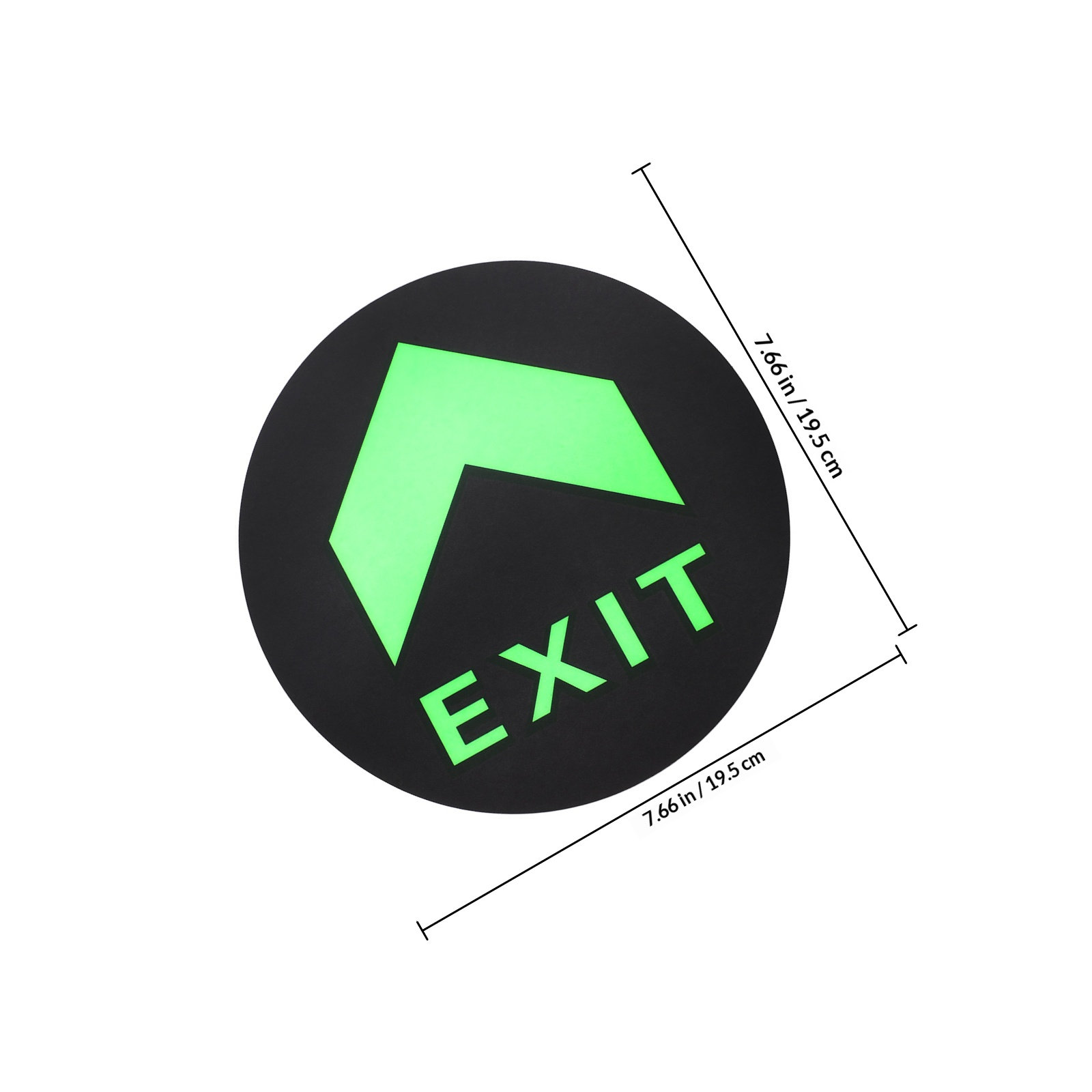 5Pcs Night Luminous Exit Sign  - Emergency Exit Sign review and price