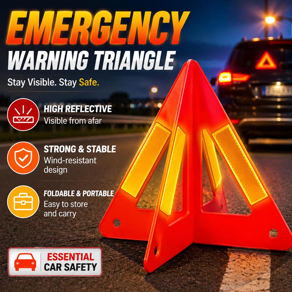 Reflective Triangle Warning Si - Emergency Exit Sign review and price