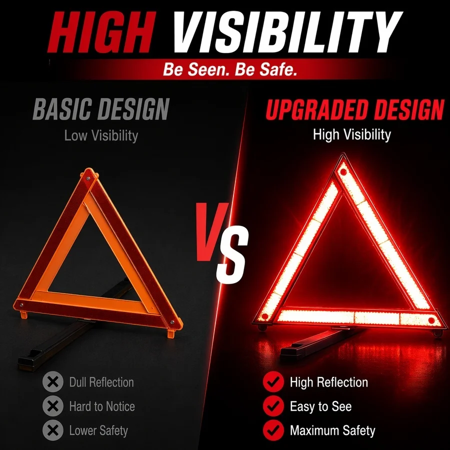Car Tripod Folded Stop Sign Re - Emergency Exit Sign review and price