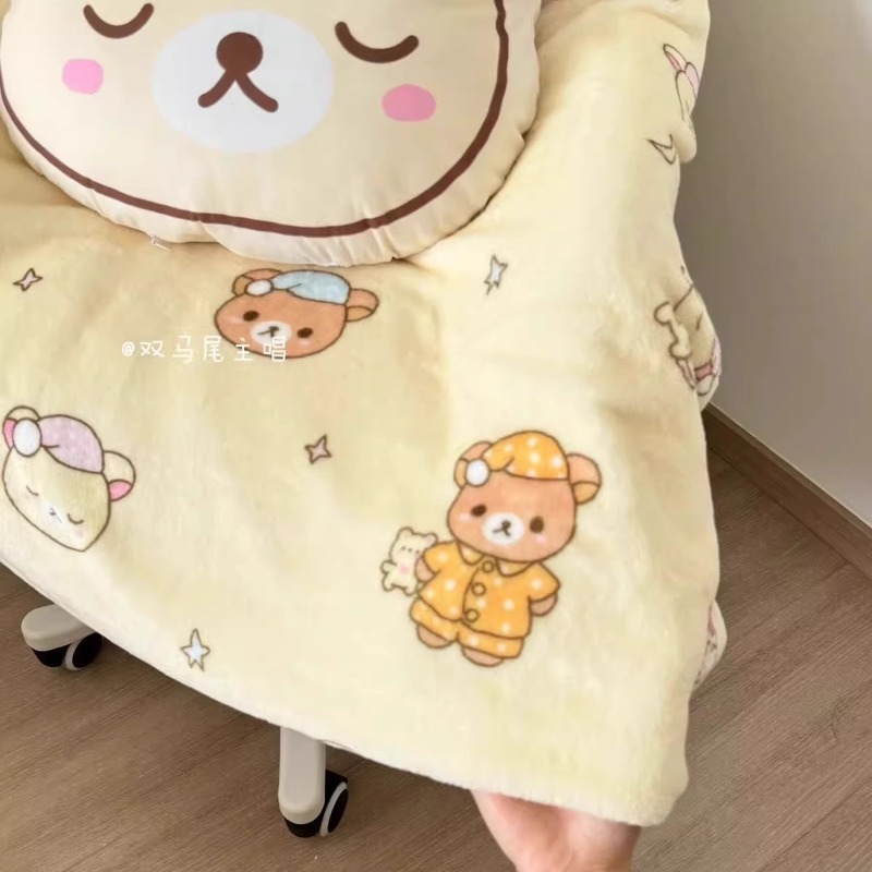 Cartoon Rilakkuma Flannel Thro - Fire Blanket Kitchen review and price