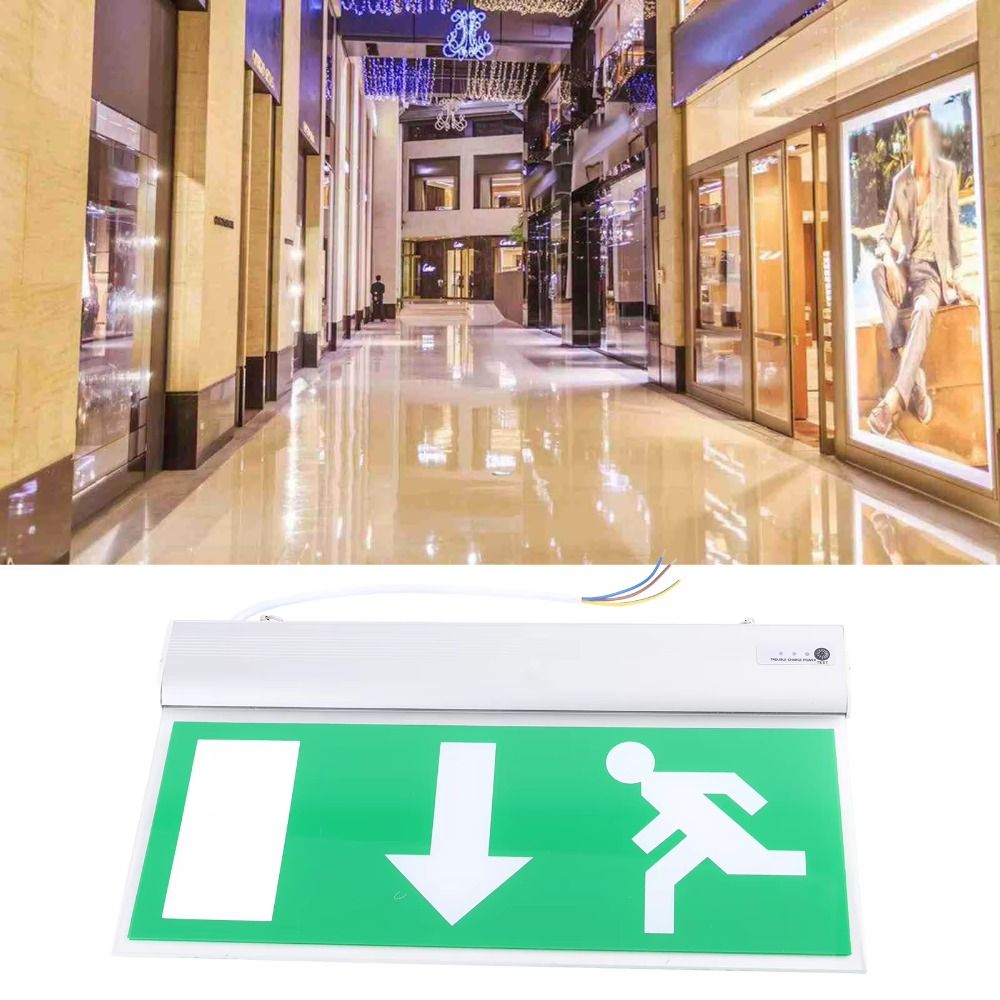 110-240V Commercial LED Emerge - Emergency Exit Sign review and price
