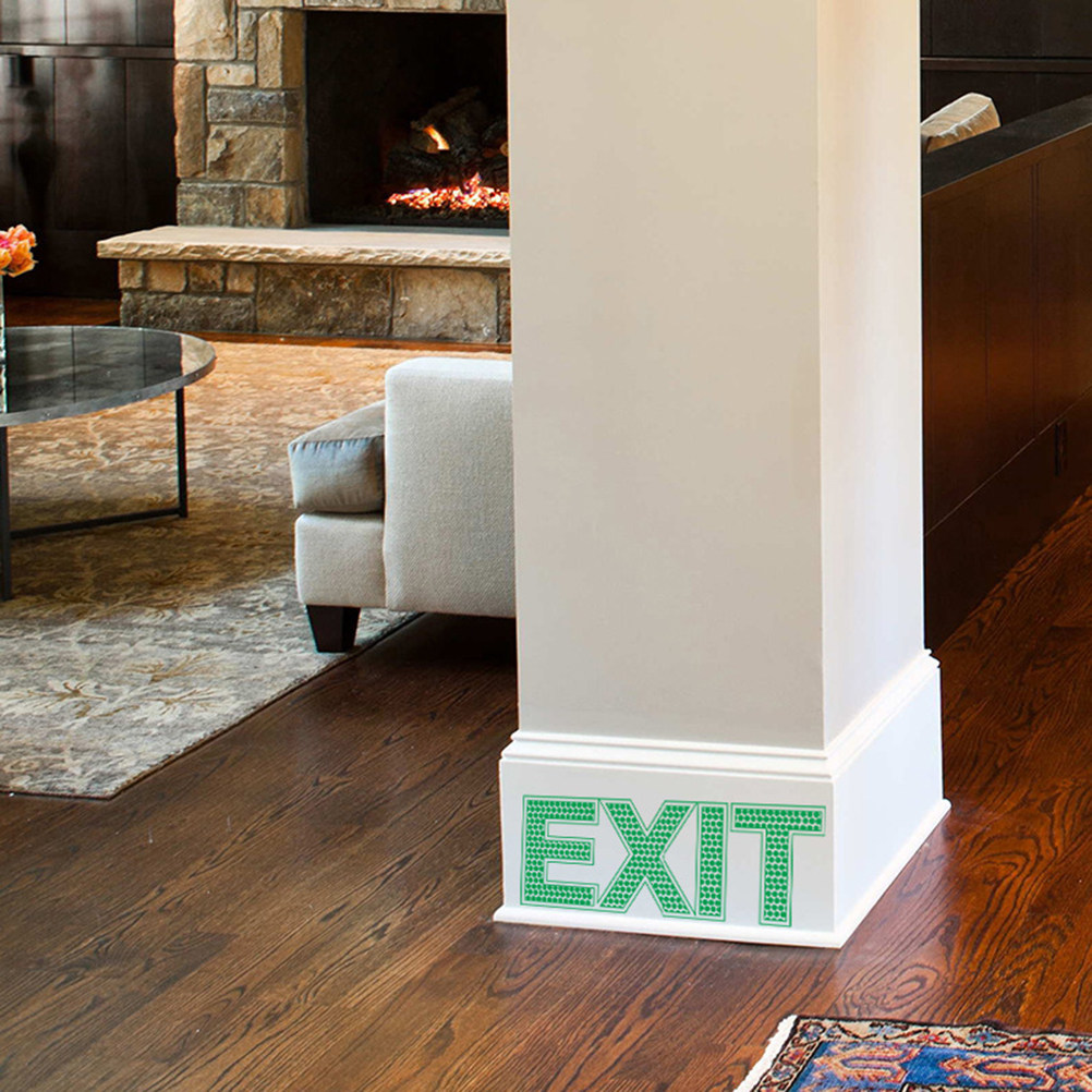 Luminous Exit Wall Sticker Dec - Emergency Exit Sign review and price