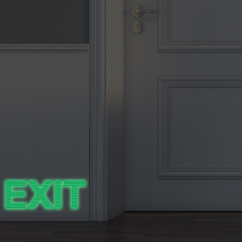 Luminous Exit Wall Sticker Dec - Emergency Exit Sign review and price