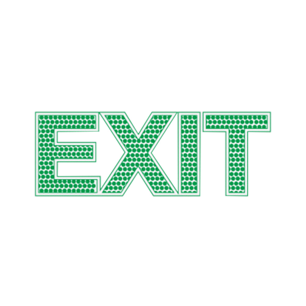 Luminous Exit Wall Sticker Dec - Emergency Exit Sign review and price