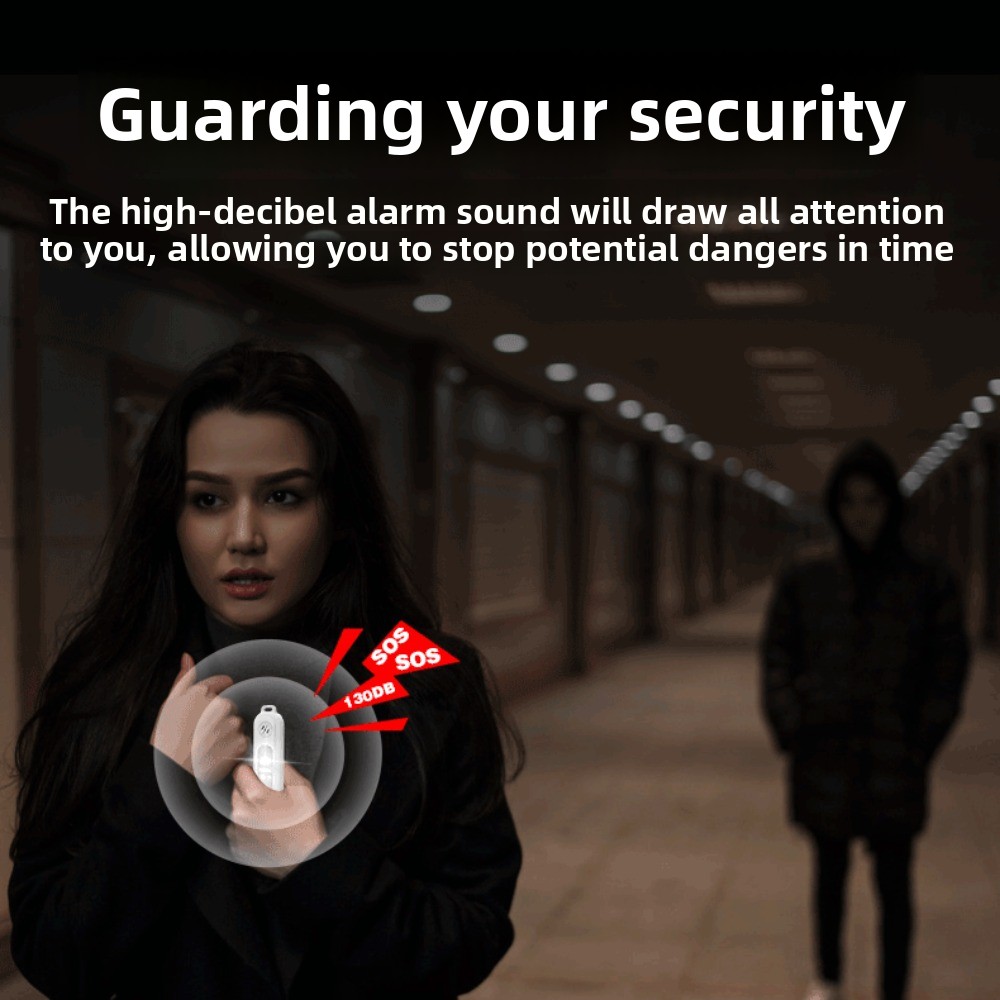 130dB Night Running Safety War - Personal Alarm Keychain review and price